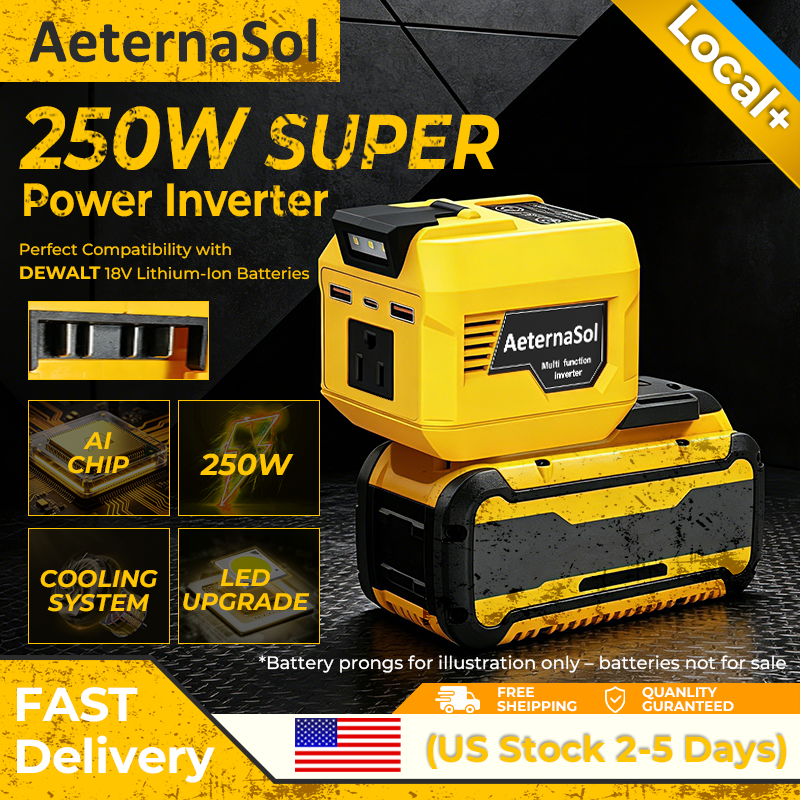 Outdoor Power Blinds - (US Stock 2-5 Days) AeternaSol 250W