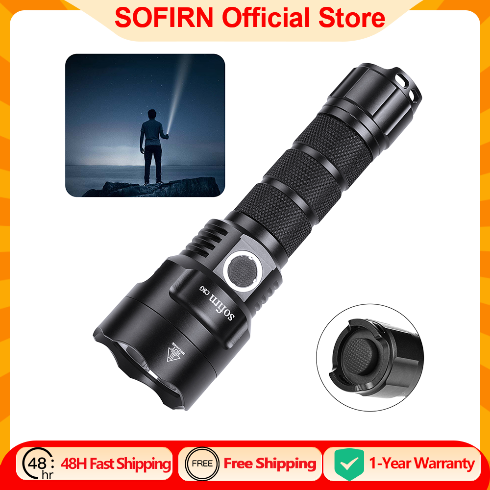 Outdoor Power Group - Sofirn C8G Powerful 21700 LED Tactical
