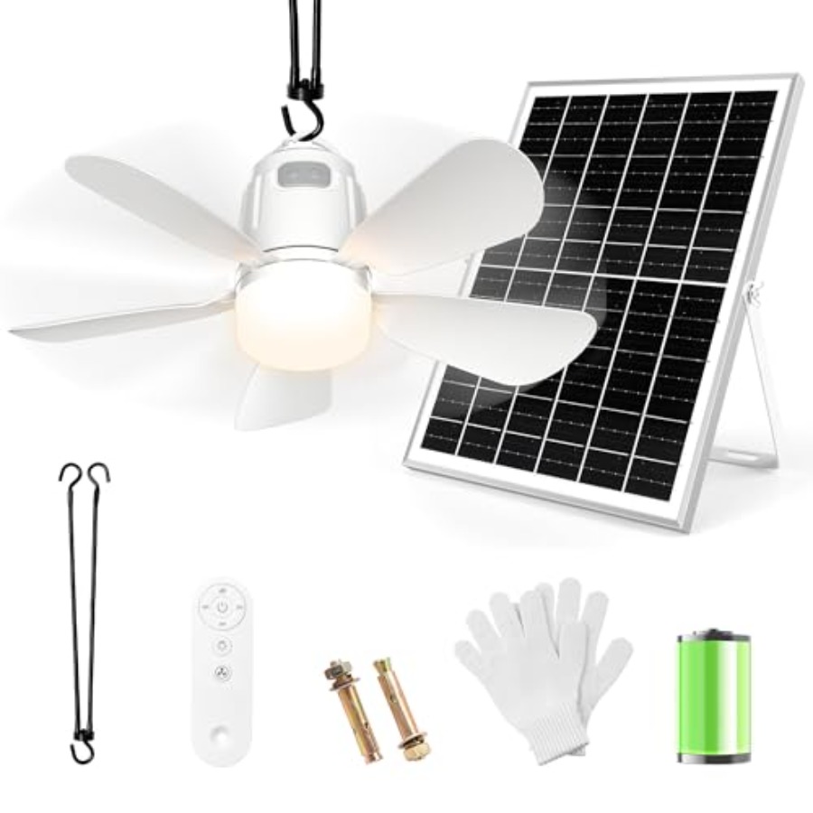 Ac Outdoor Power - Outdoor ceiling fan light for patios,