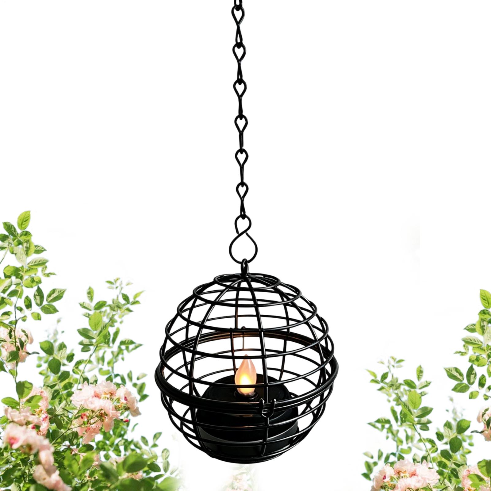 Ac Outdoor Power - Solar Tealight Candle Outdoor Decorative Ball