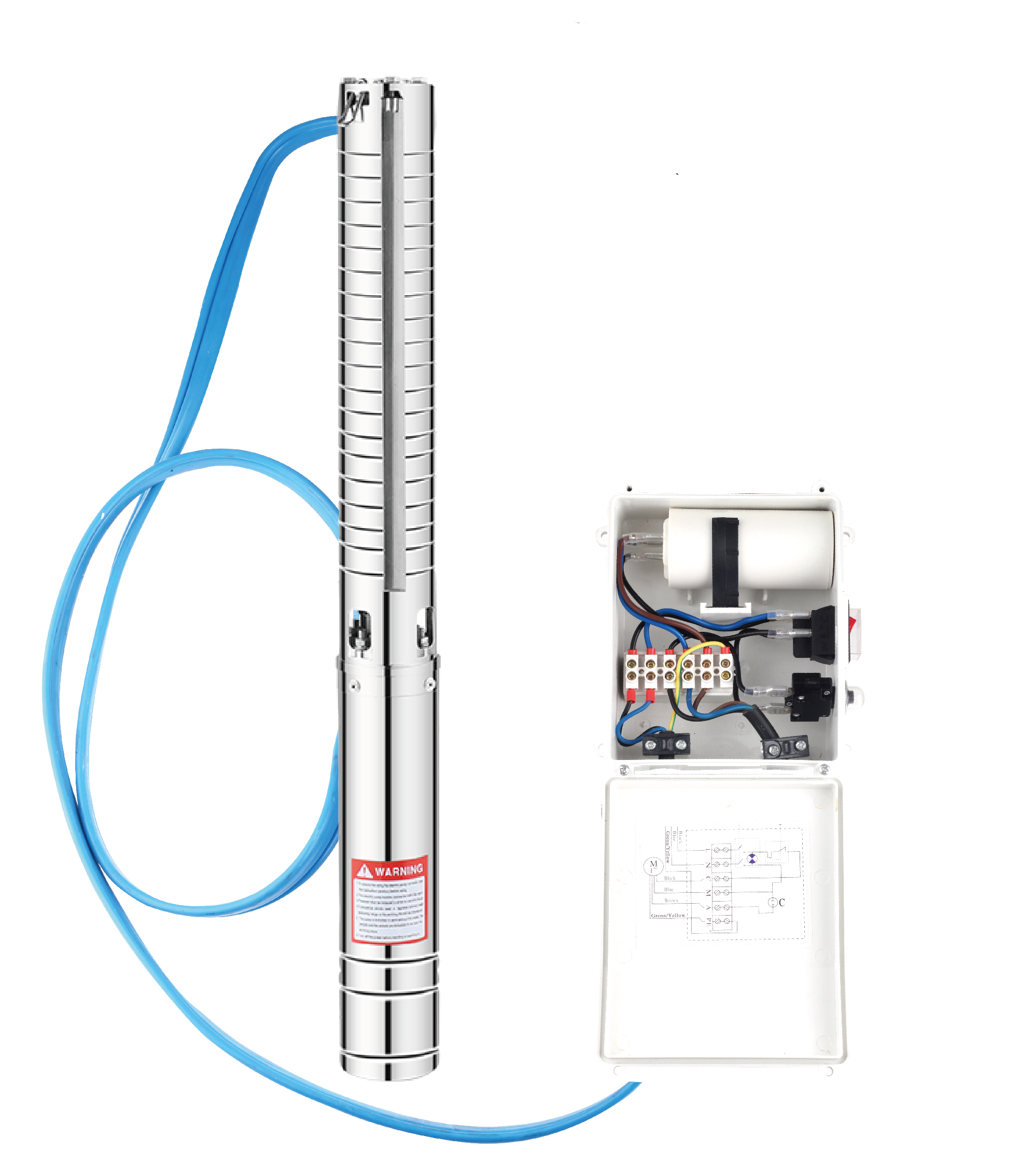 4SPM2/9 0.37KW 0.5HP 304 Stain - Water Pump Submersible recension och pris