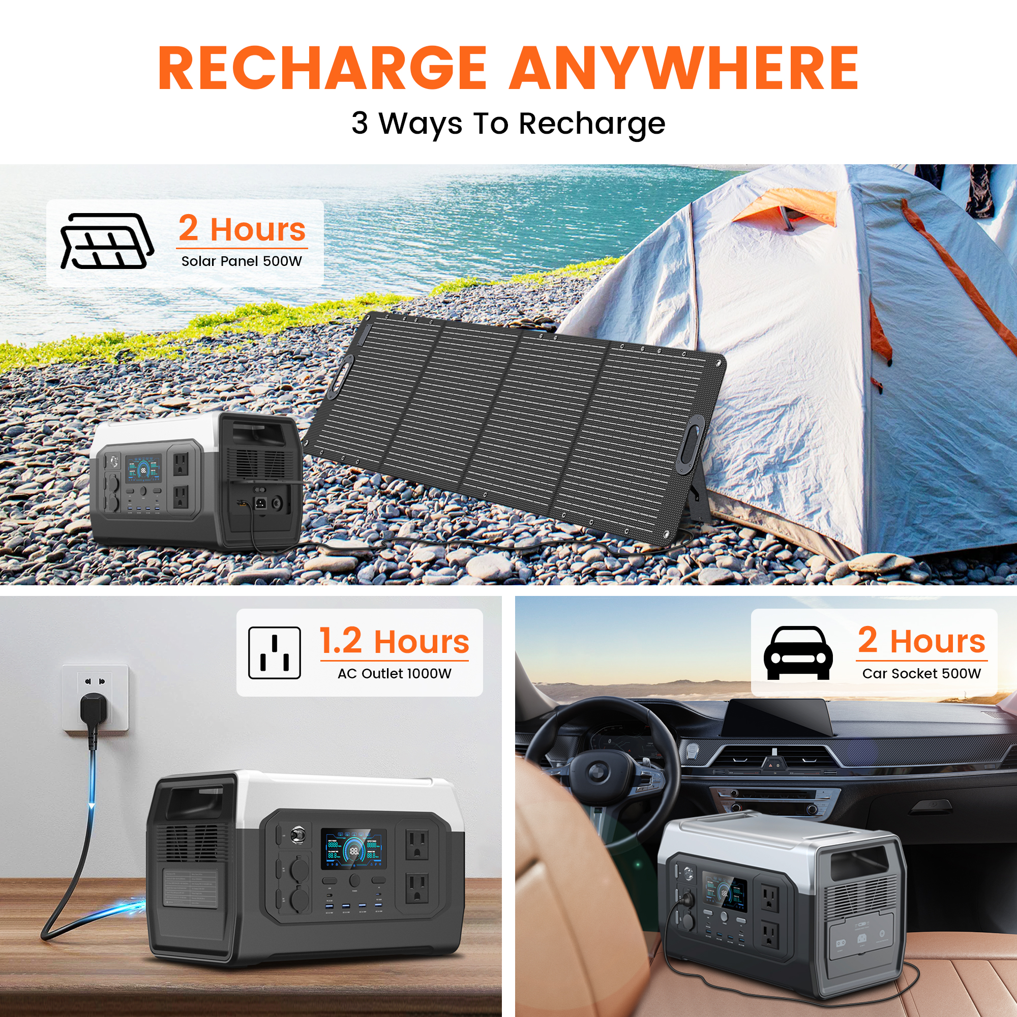 CTOLITY 1800W Portable Power S - Ac Outdoor Power recension och pris