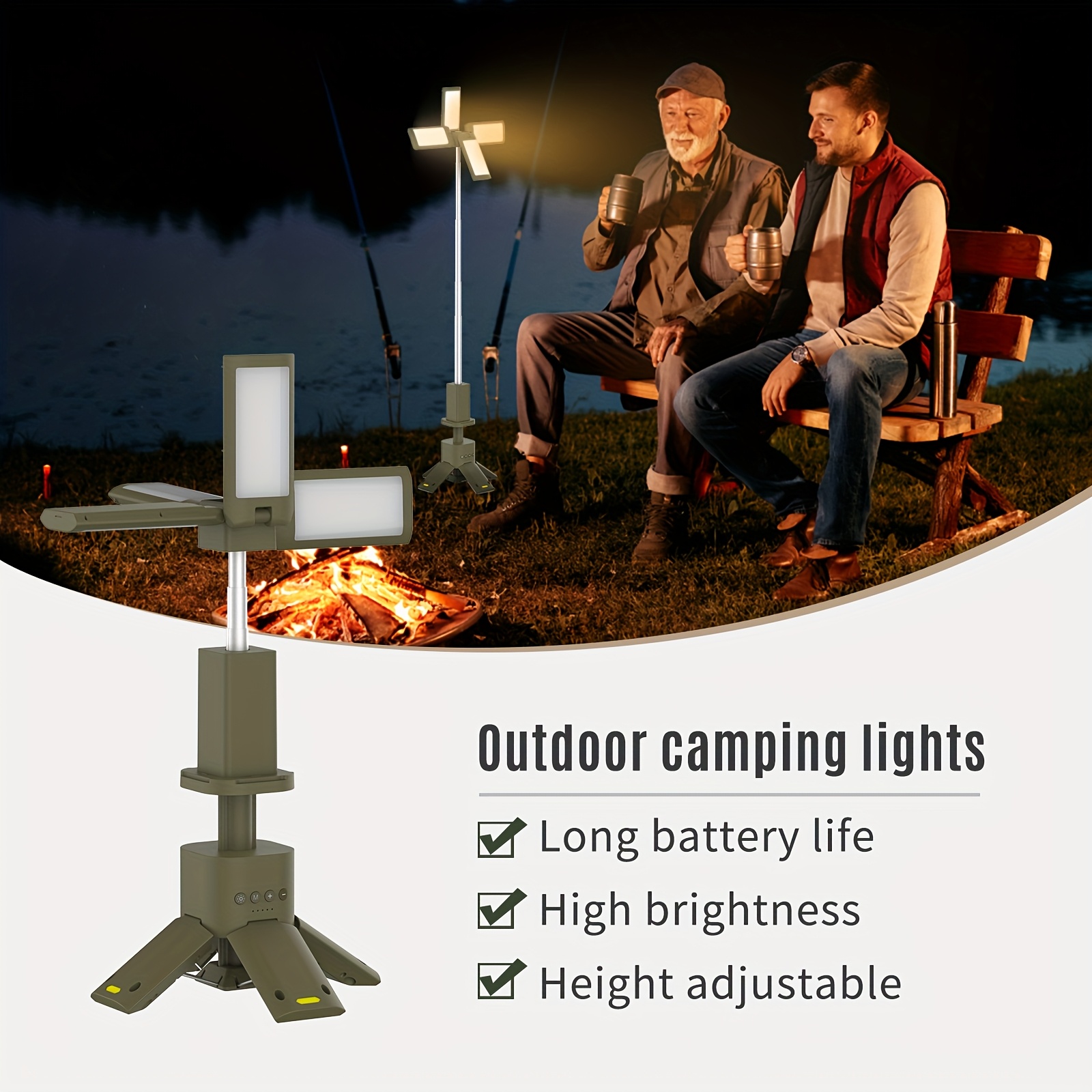 Camping Lantern, 14000mAh Rech - Outdoor Power For Camping recension och pris