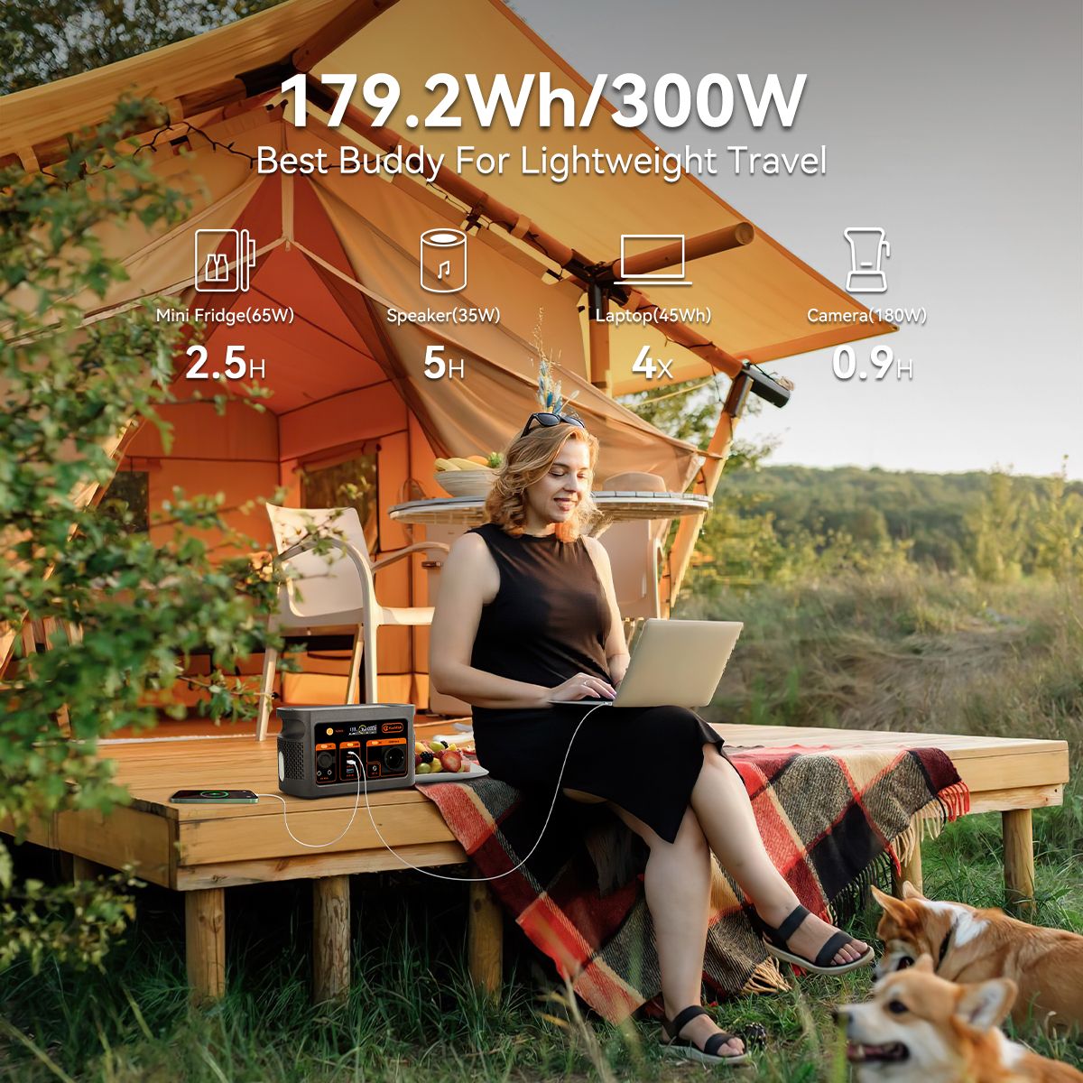 300W pure sine wave solar gene - Ac Outdoor Power recension och pris