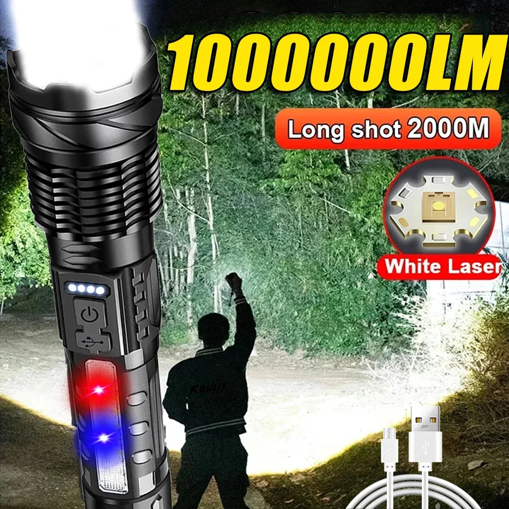 Powerful LED Flashlight Rechar - Outdoor Power For Camping recension och pris