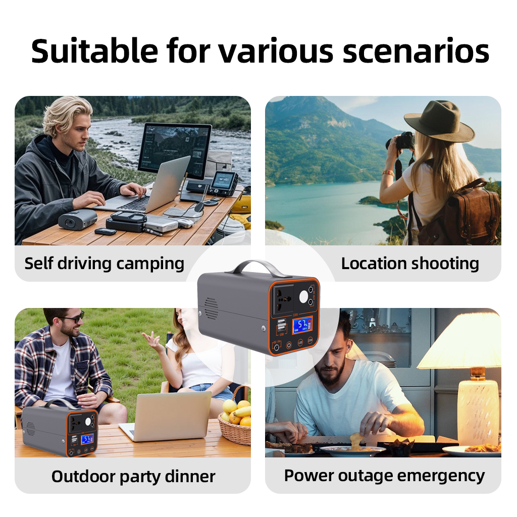 200W Portable Power Station 22 - Ac Outdoor Power recension och pris