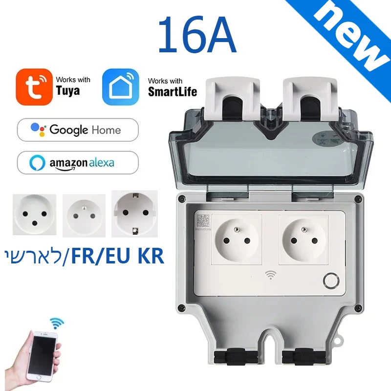 Tuya Power Socket IP66 Outdoor - Outdoor Power Outlet Waterproof recension och pris