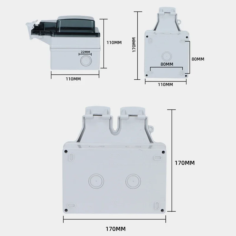Tuya Power Socket IP66 Outdoor - Outdoor Power Outlet Waterproof recension och pris
