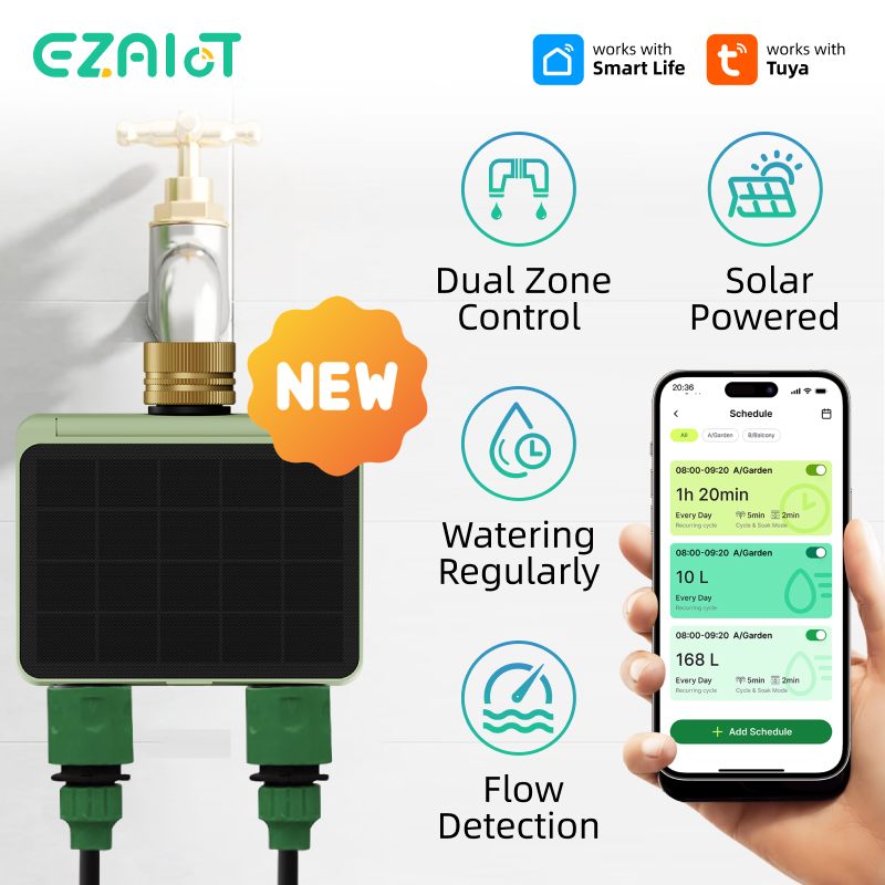 Smart Sprinkler Water Timer Tu - Power Zone Outdoor Timer recension och pris