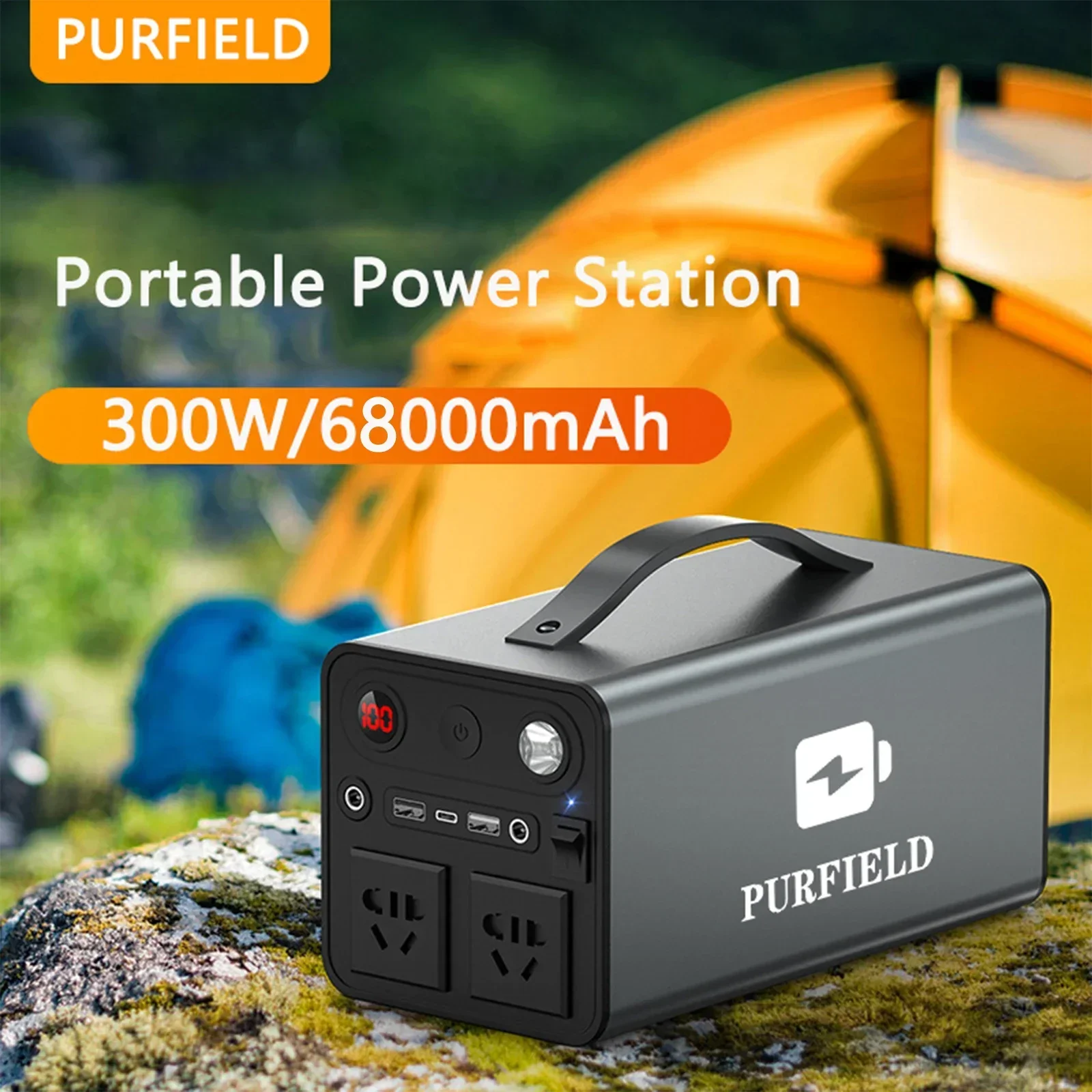 PURFIELD Portable Power 68000m - Ac Outdoor Power recension och pris