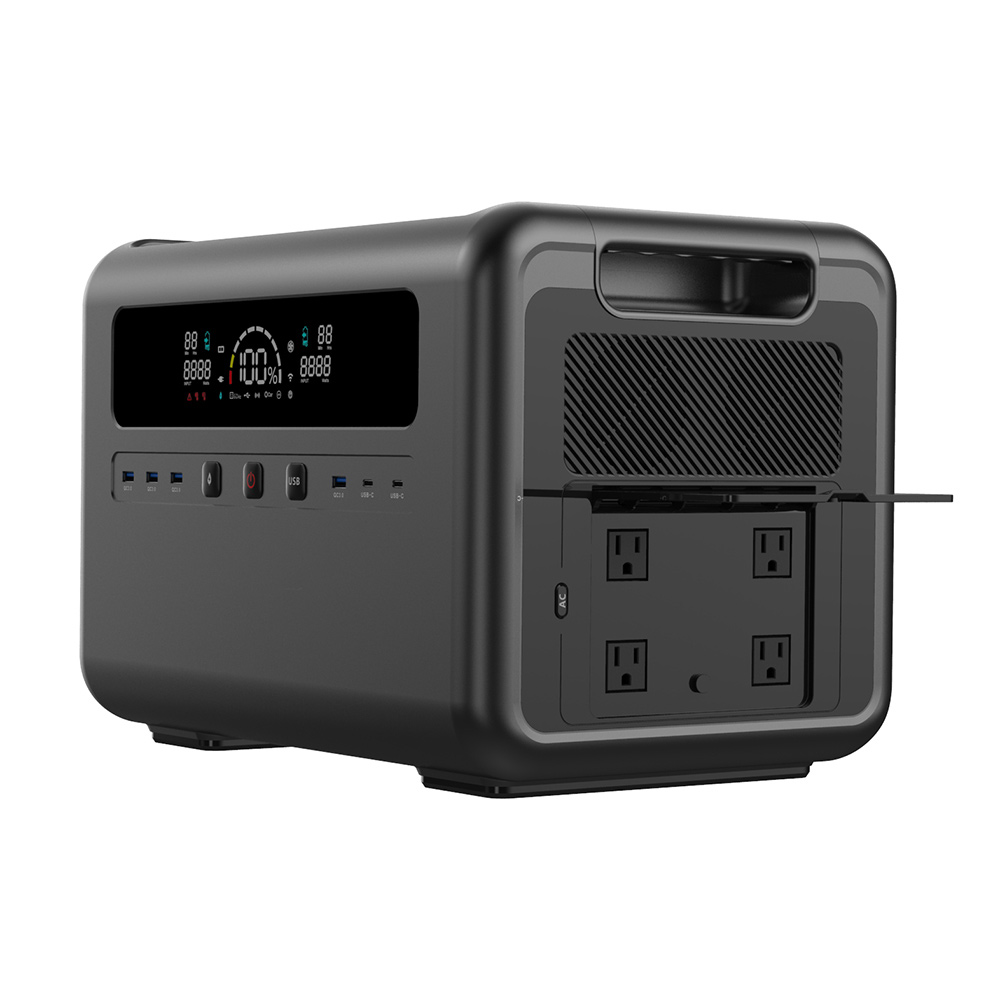 2400W Solar Power Generator, L - Outdoor Power For Camping recension och pris