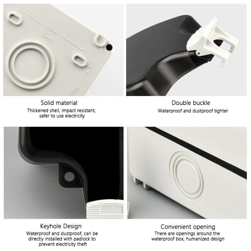 Avoir Wifi Smart Socket IP66 W - Outdoor Power Outlet Waterproof recension och pris