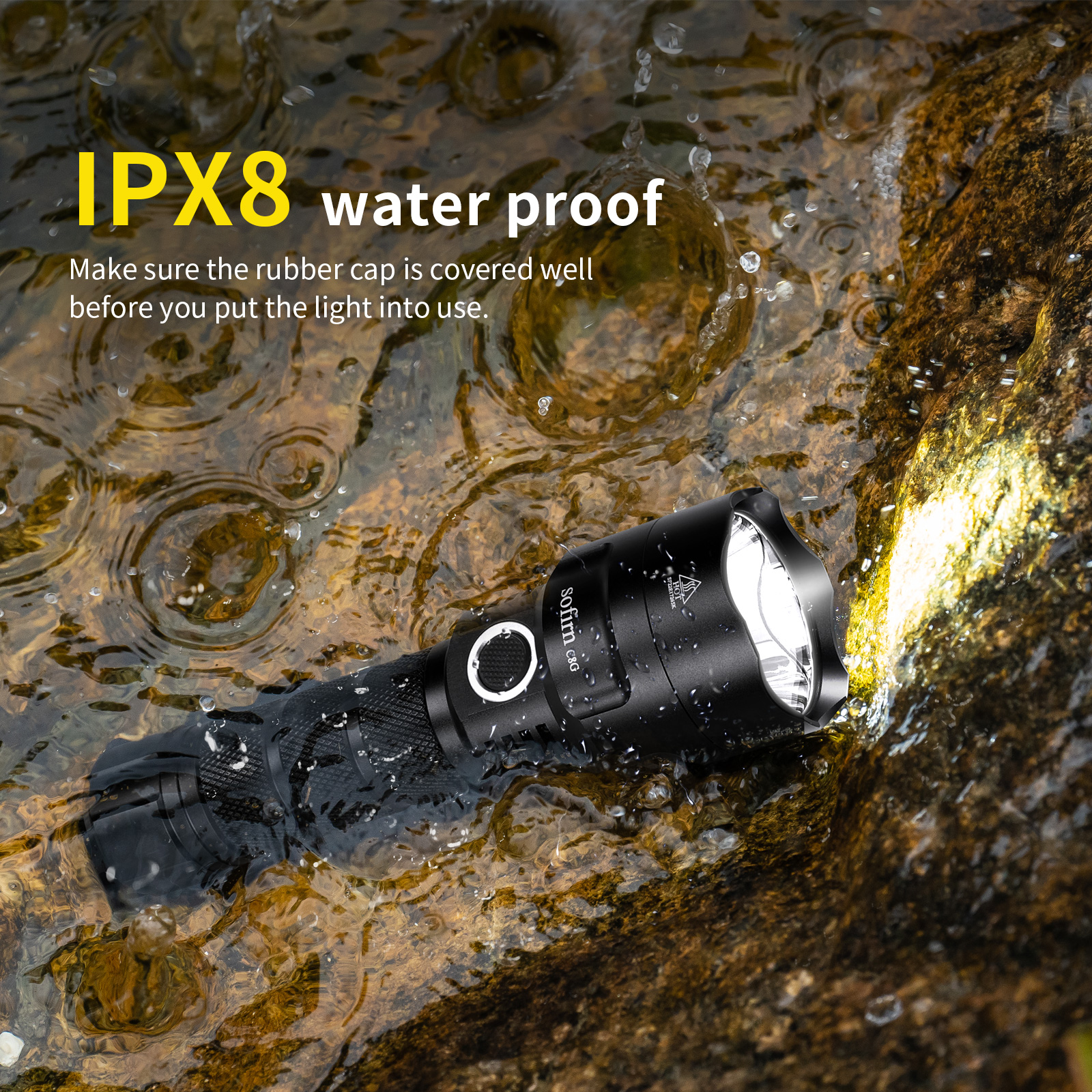 SOFIRN C8G Powerful LED Flashl - Outdoor Power Group recension och pris