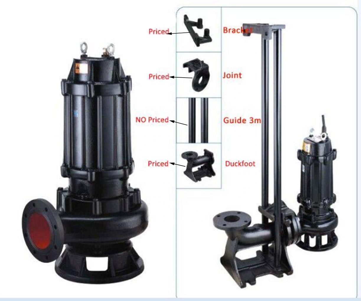 Auto Coupling Waste Water Pump - Water Pump Submersible recension och pris