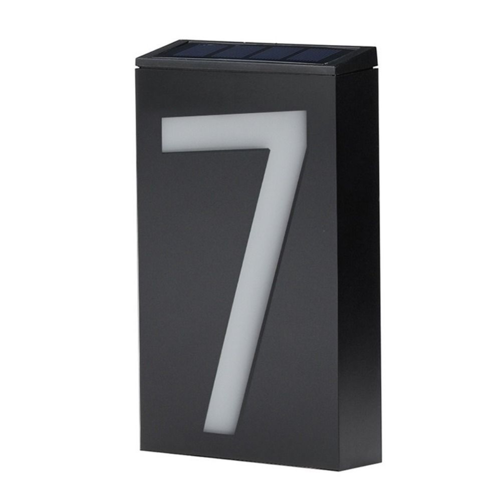 Easy Install Solar LED House N - Outdoor Power Number recension och pris