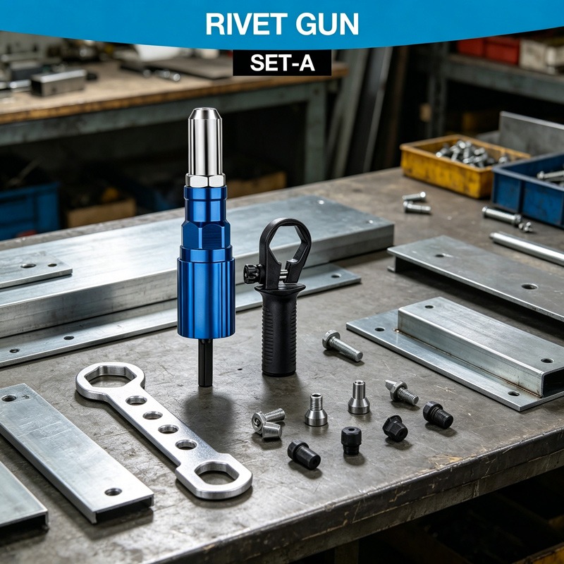 Aluminum Alloy Riveting Gun Ad - Outdoor Power Blinds recension och pris