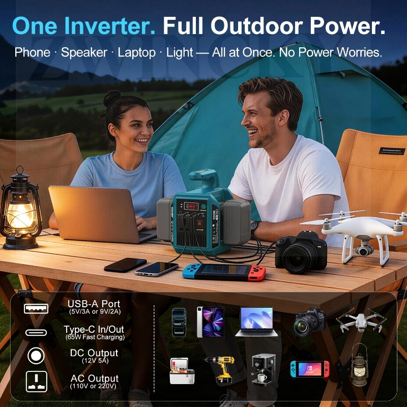 550w Portable Power SUPPLY INV - Ac Outdoor Power recension och pris