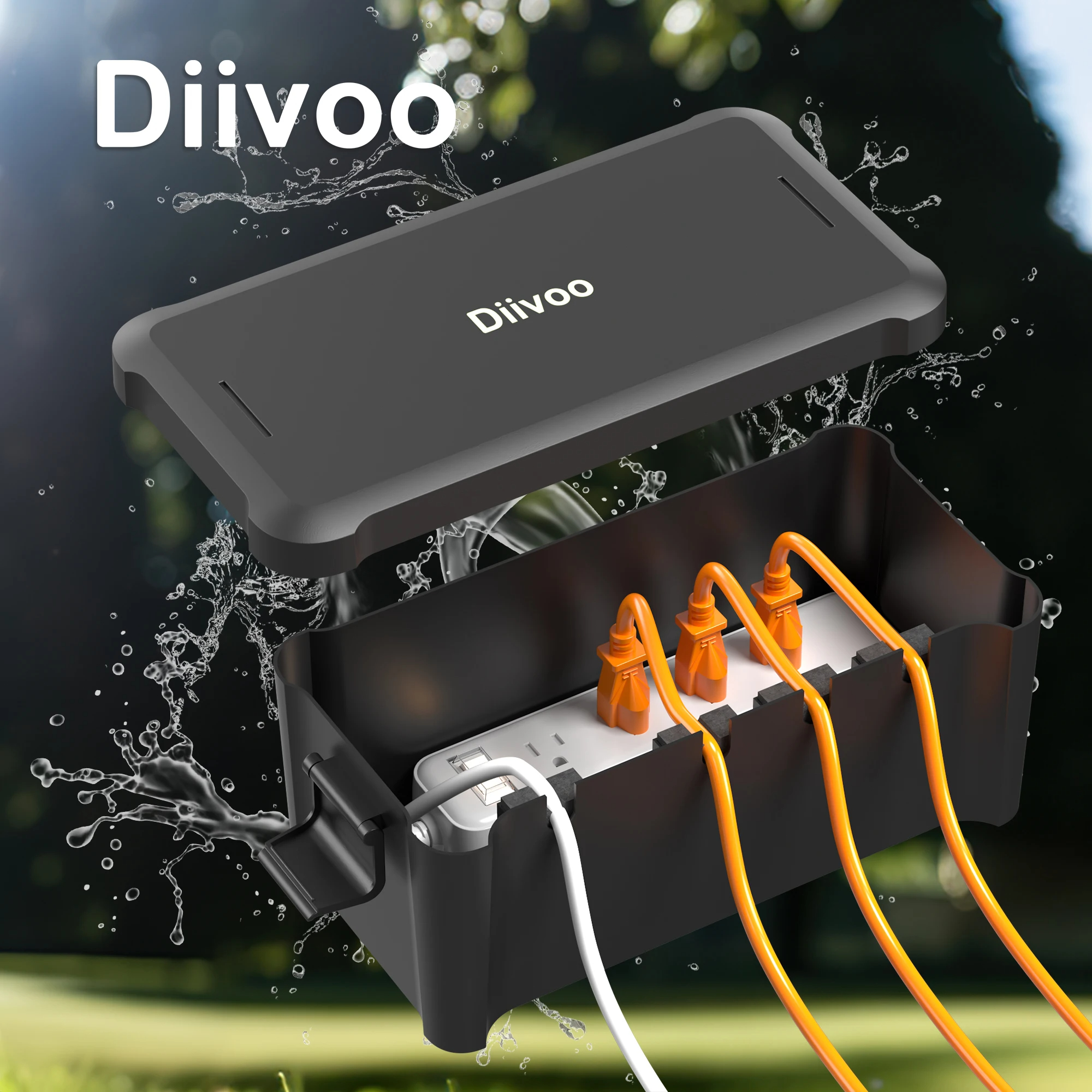 Diivoo Outdoor Waterproof Elec - Outdoor Power Outlet Waterproof recension och pris