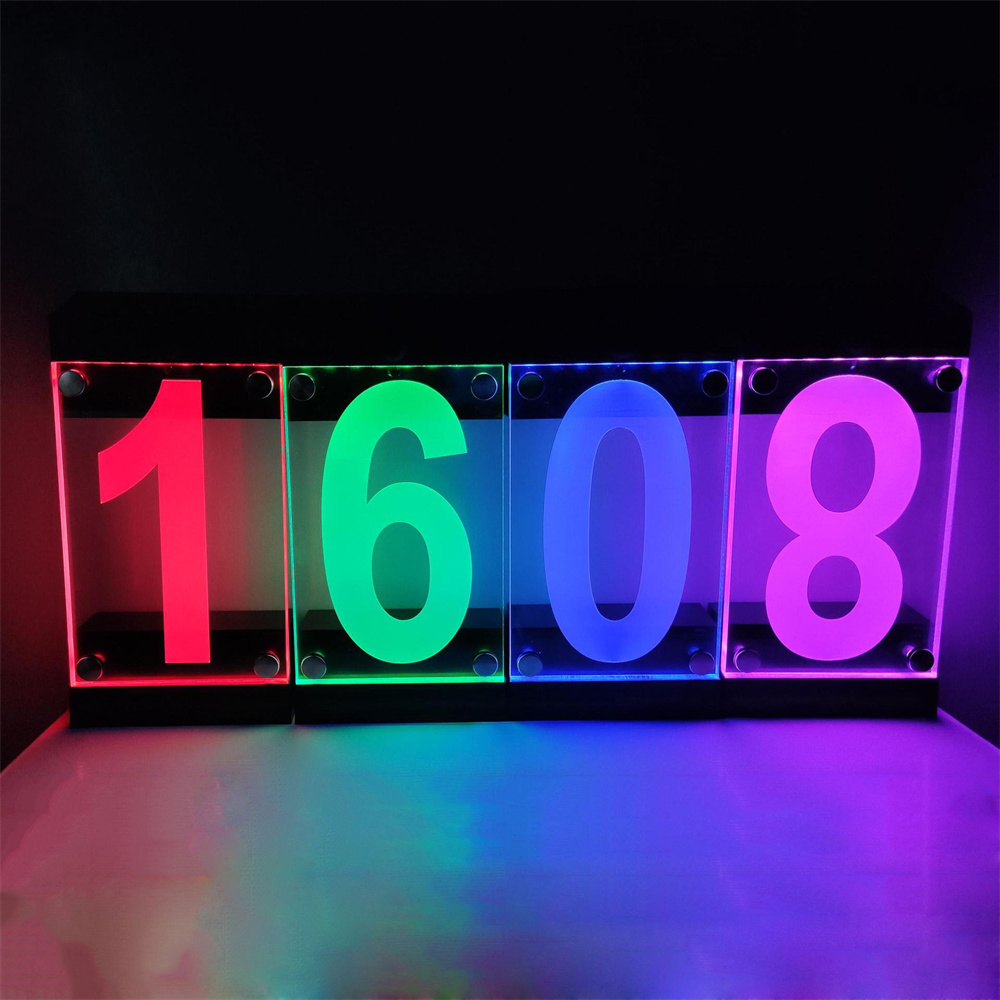 Solar Powered RGB Color House  - Outdoor Power Number recension och pris