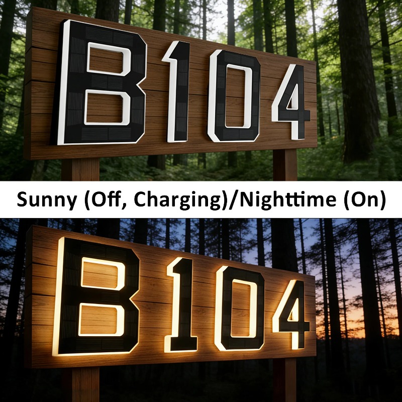 LED Number Door Plate 12V Powe - Outdoor Power Number recension och pris