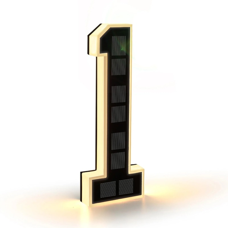 LED Number Door Plate 12V Powe - Outdoor Power Number recension och pris