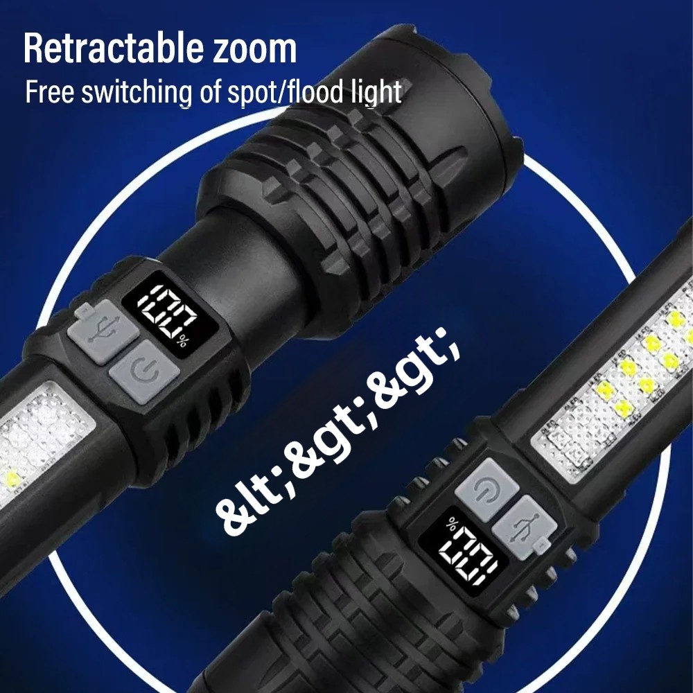 Powerful Rechargeable LED Flas - Outdoor Power For Camping recension och pris