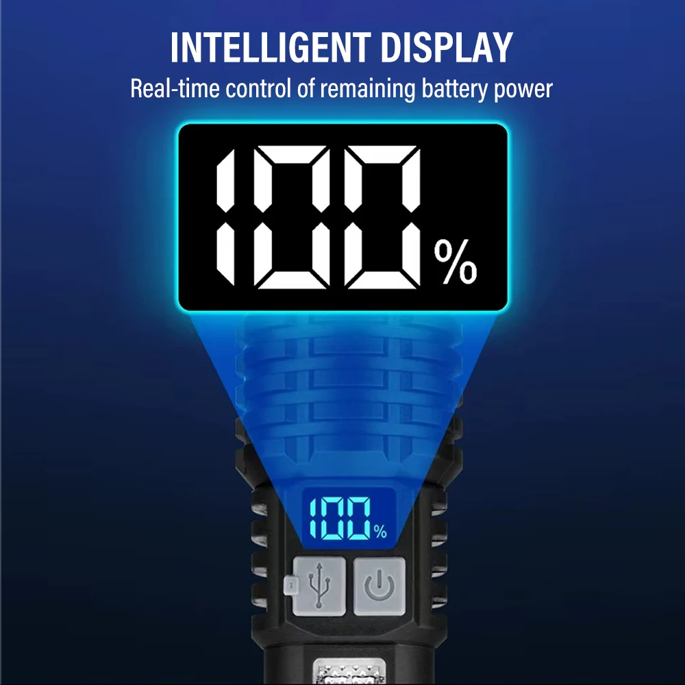 Powerful Rechargeable LED Flas - Outdoor Power For Camping recension och pris