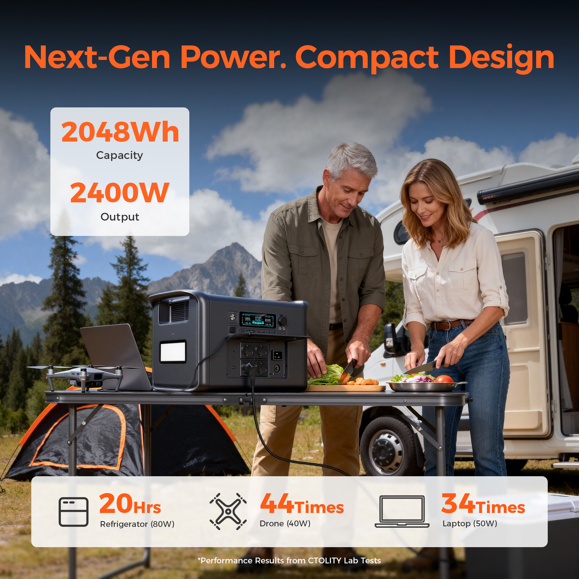캠핑용품 300W 500W 1000W 2000W Por - Ac Outdoor Power recension och pris