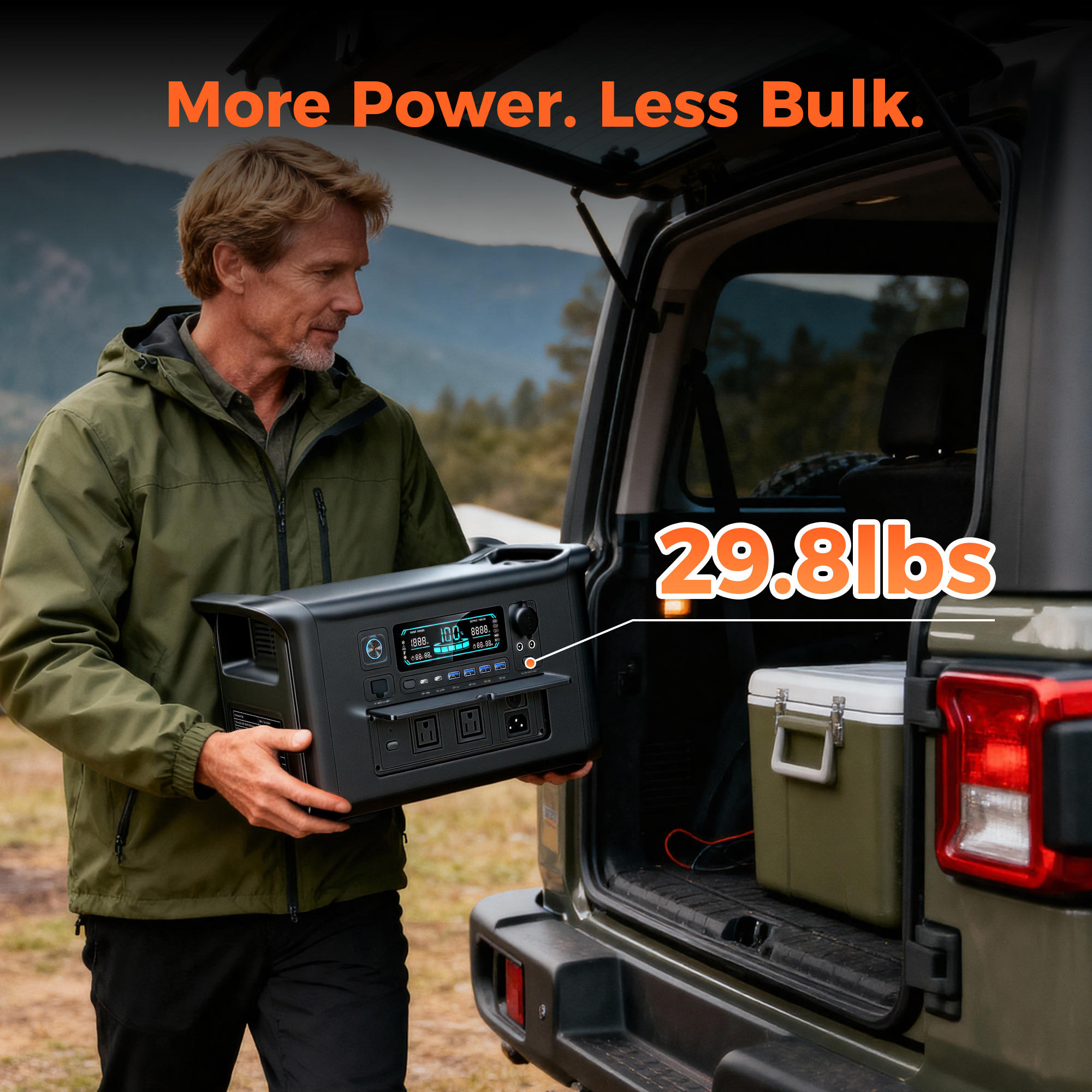 캠핑용품 300W 500W 1000W 2000W Por - Ac Outdoor Power recension och pris