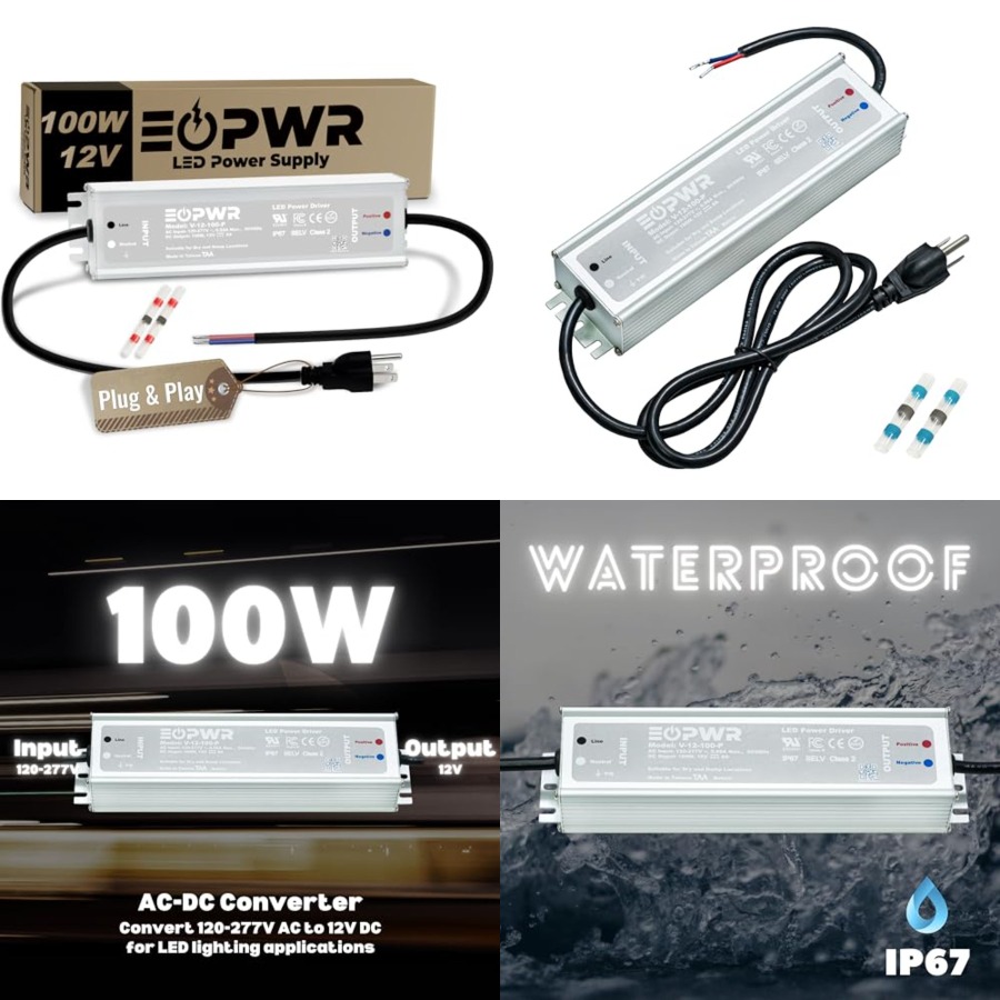 LED Driver Waterproof IP67 Pow - Ac Outdoor Power recension och pris