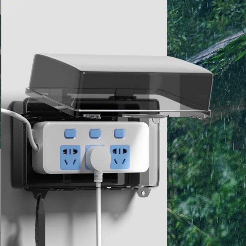 Portable Plastic Plug Box Anti - Outdoor Power Outlet Waterproof recension och pris