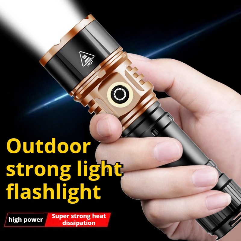 Strong Light High Power LED Fl - Outdoor Power For Camping recension och pris