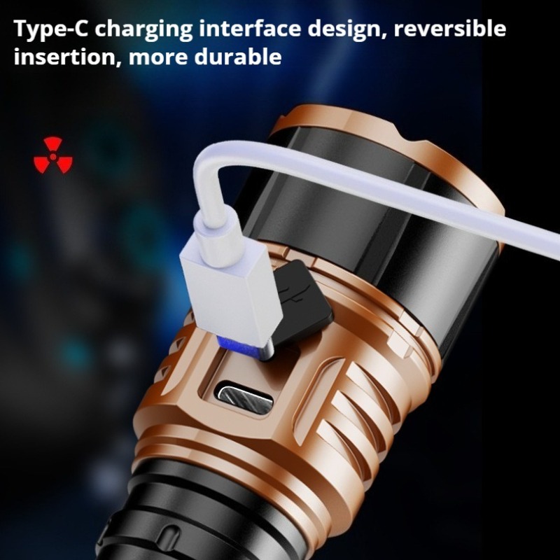 Strong Light High Power LED Fl - Outdoor Power For Camping recension och pris
