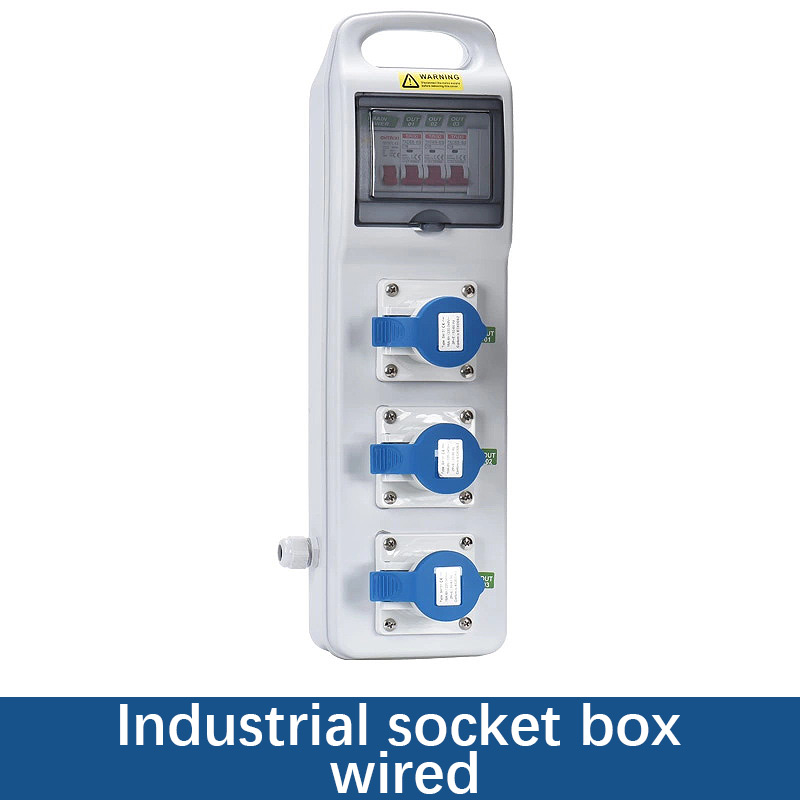 Waterproof Industrial socket b - Outdoor Power Outlet Waterproof recension och pris