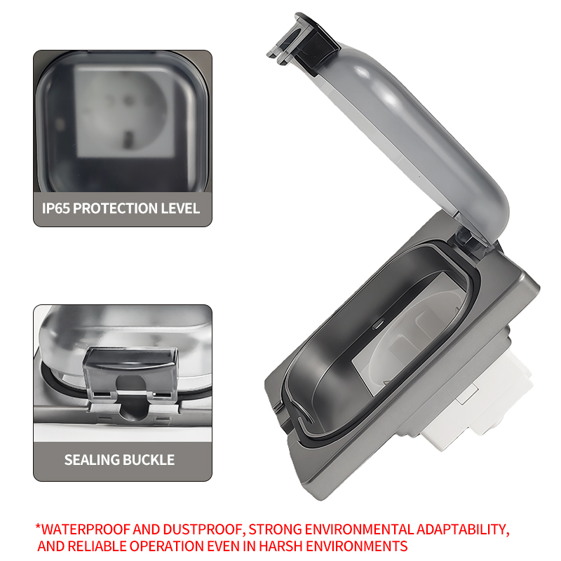 IP65 Waterproof Outdoor Socket - Outdoor Power Outlet Waterproof recension och pris