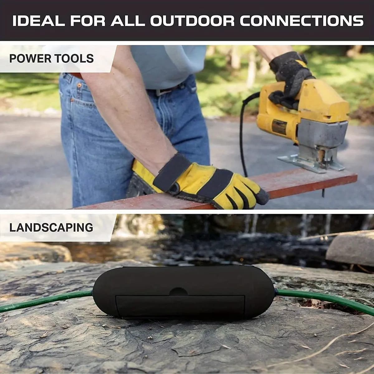 Outdoor Extension Cord Sleeve  - Outdoor Power Outlet Waterproof recension och pris