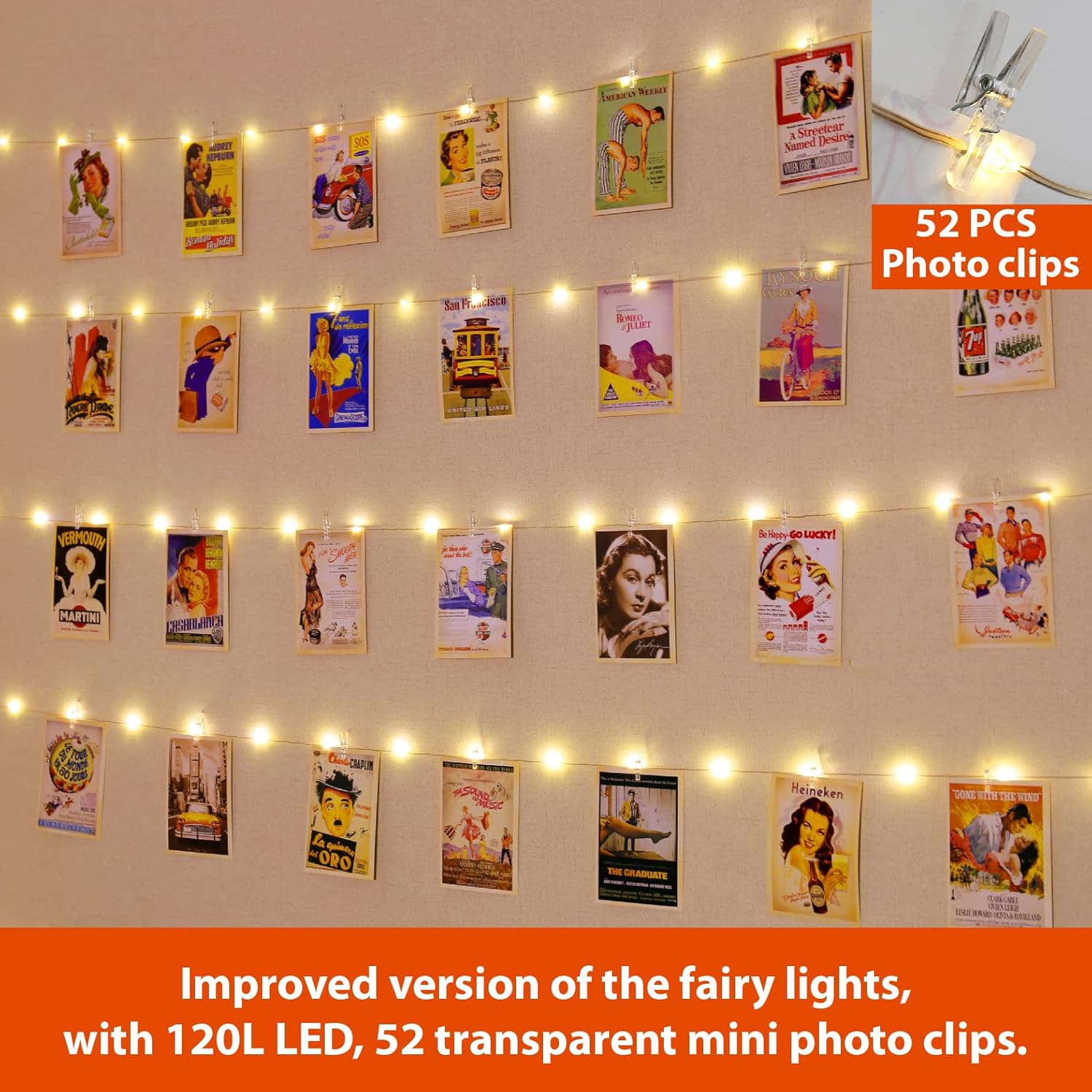 120LED 40Ft Fairy String Light - Ac Outdoor Power recension och pris