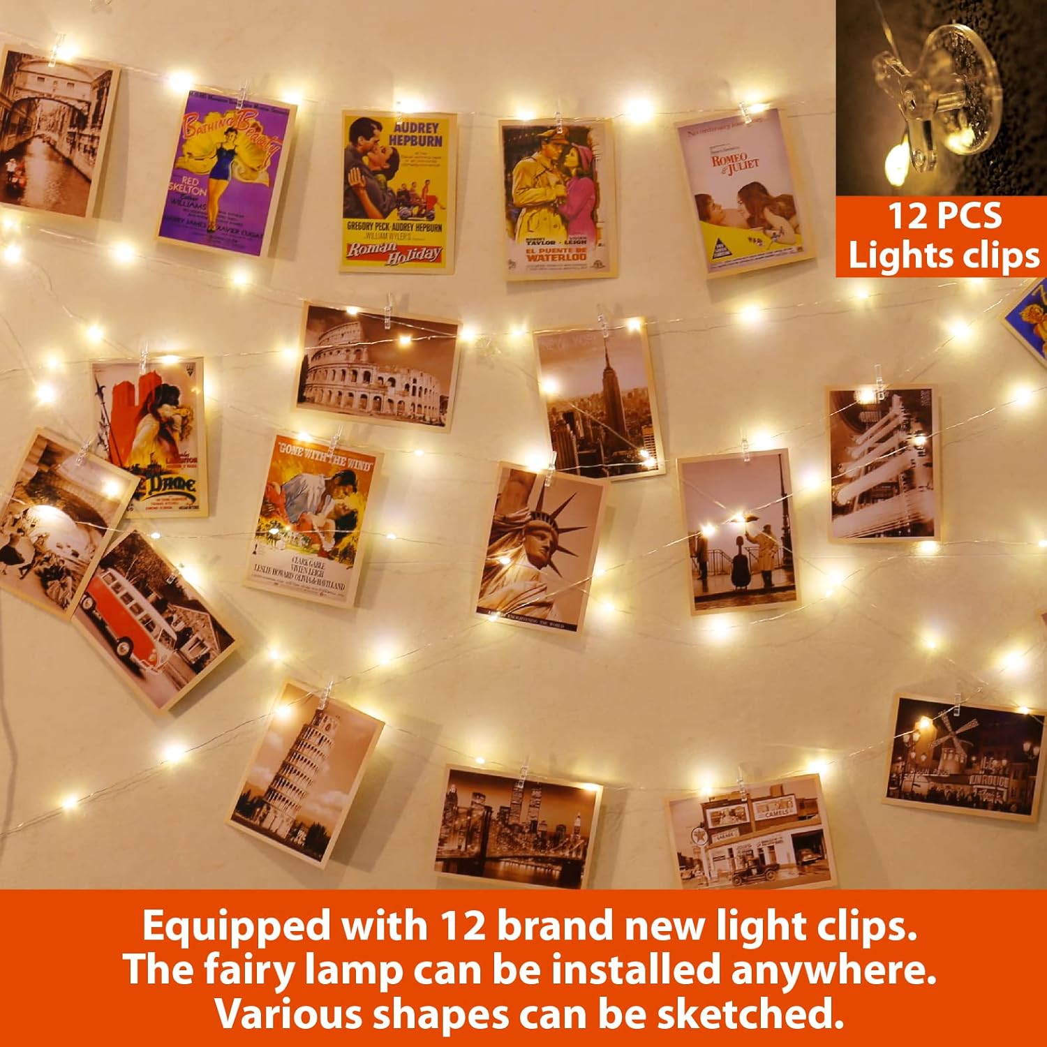 120LED 40Ft Fairy String Light - Ac Outdoor Power recension och pris