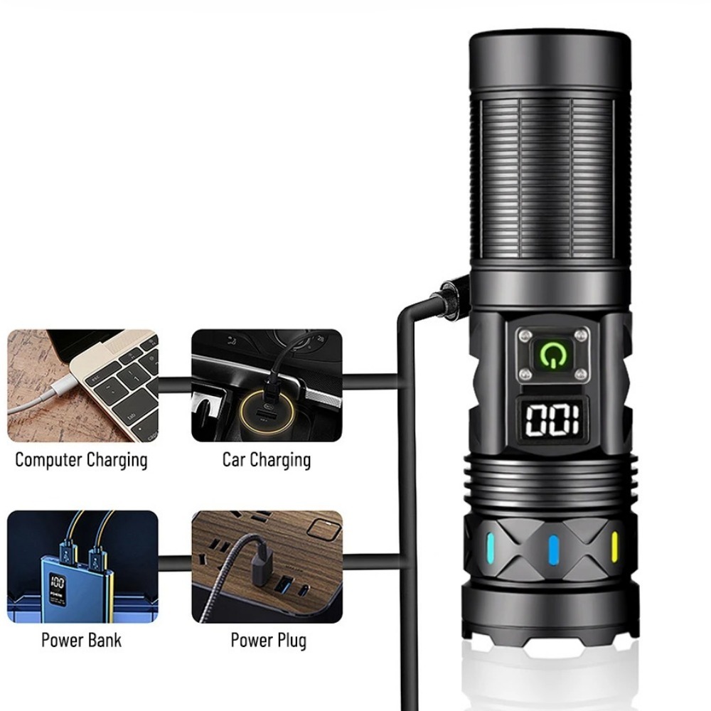 High Power LED Flashlight Tele - Outdoor Power For Camping recension och pris