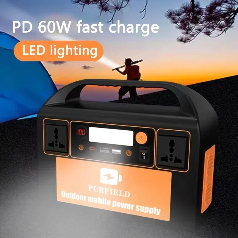 PURFIELD 220V 110V 300W Portab - Ac Outdoor Power recension och pris