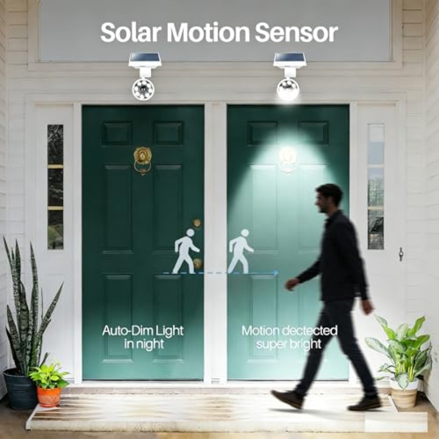 Aluminum Solar Motion Sensor L - Ac Outdoor Power recension och pris